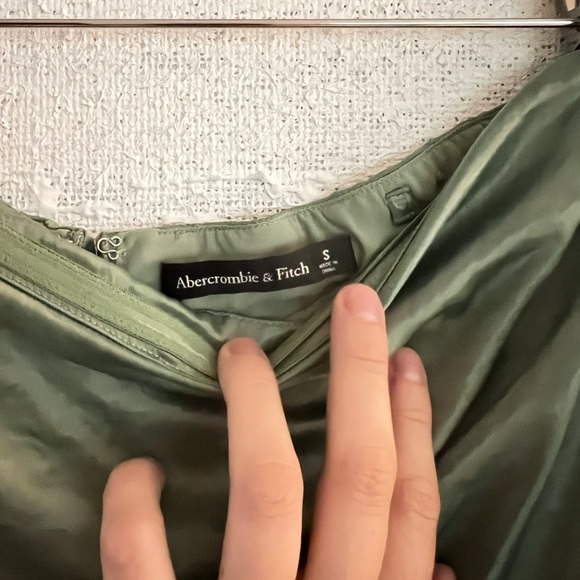 Abercrombie & Fitch Strapless Trapeze Maxi Dress - Picture 6 of 10